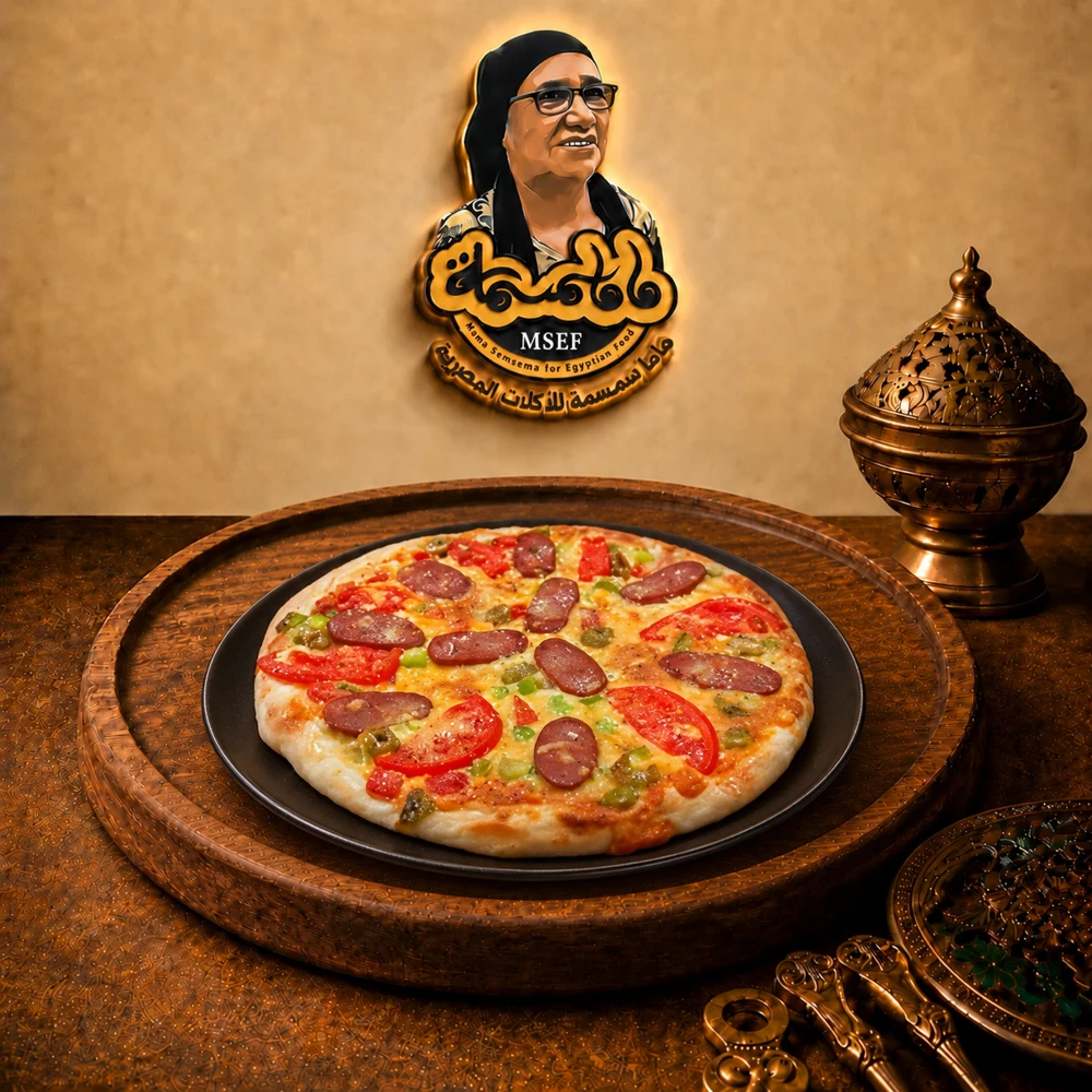 فطيرة هوت دوج لحم