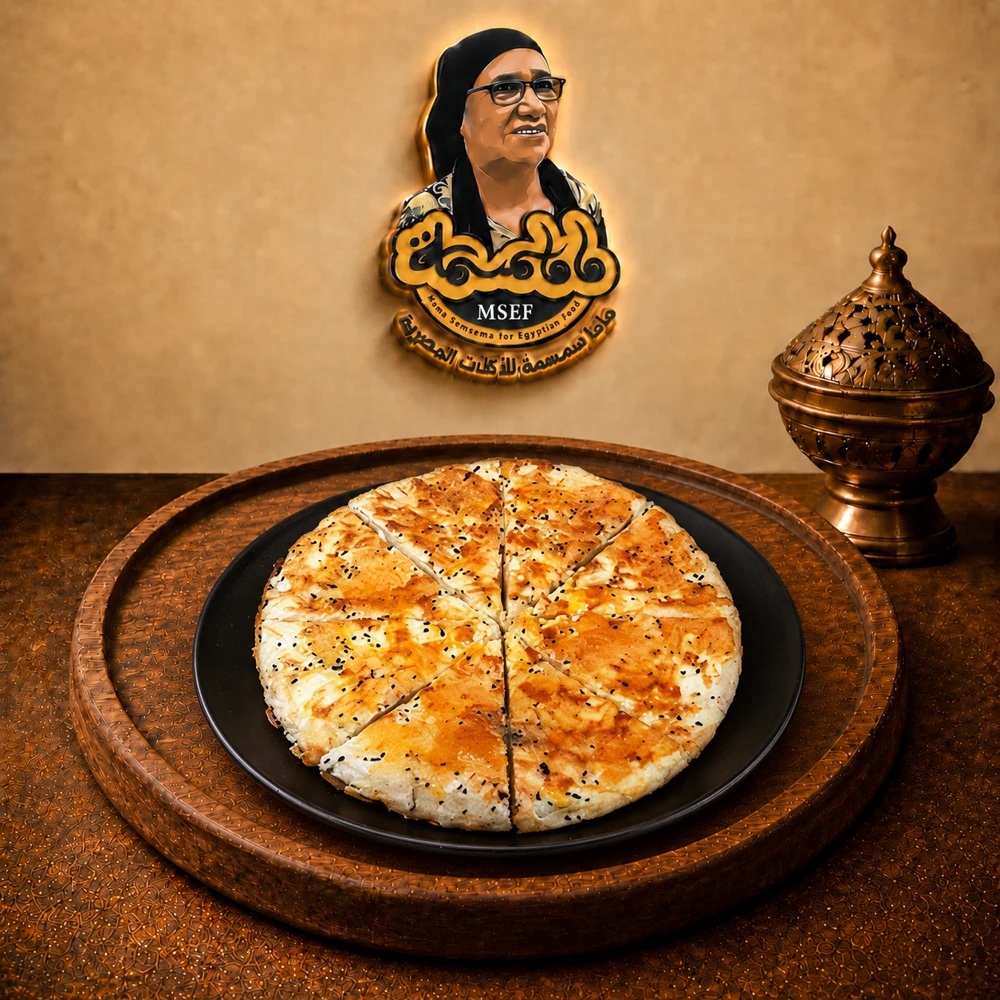 فطيرة البسبوسة قشطة وعسل