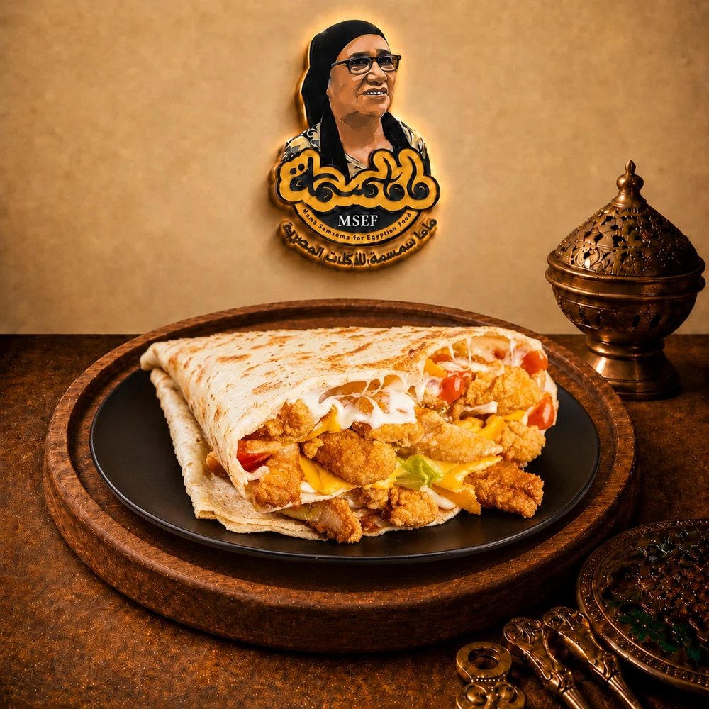 كريب زنجر دجاج حار