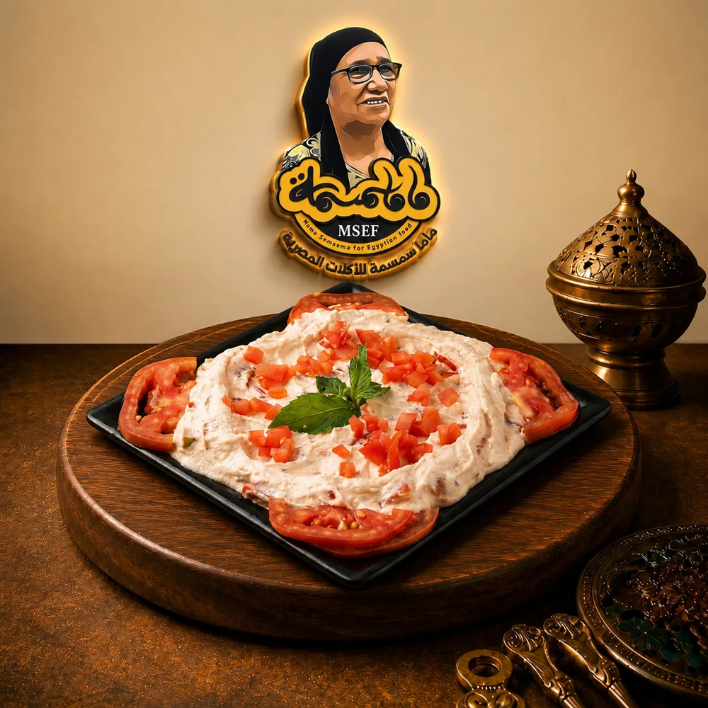 جبنة بالطماطم والخلطة الخاصة