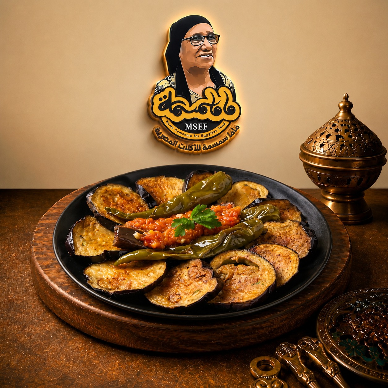 باذنجان مقلي