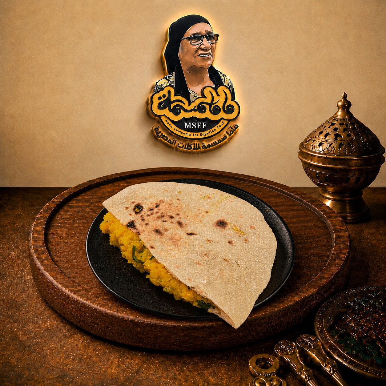 بطاطس مهروسة